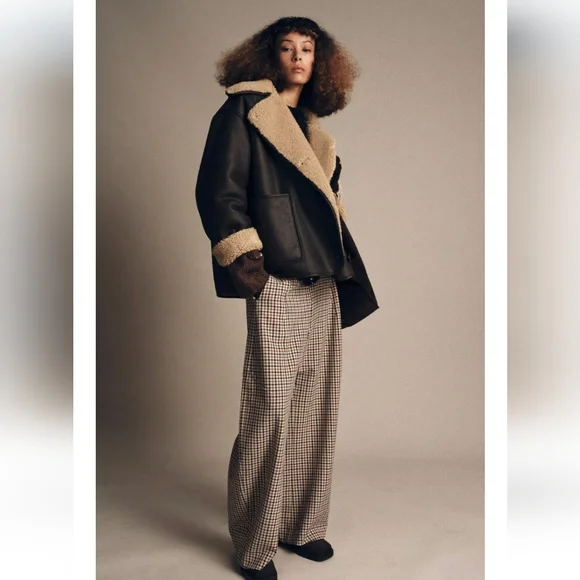 ZARA ZW COLLECTION DOUBLE-FACED JACKET